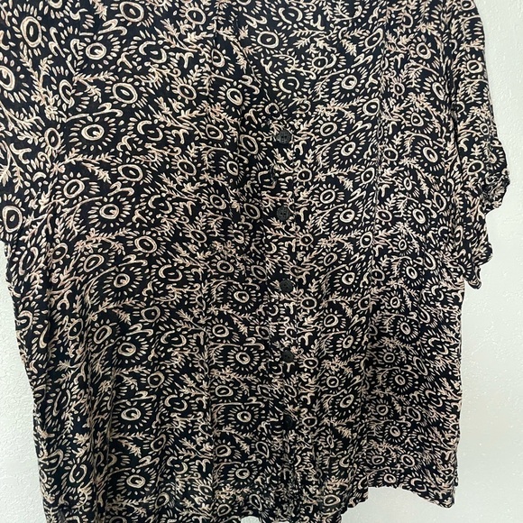 Vintage partners intimates button down top - Picture 3 of 4